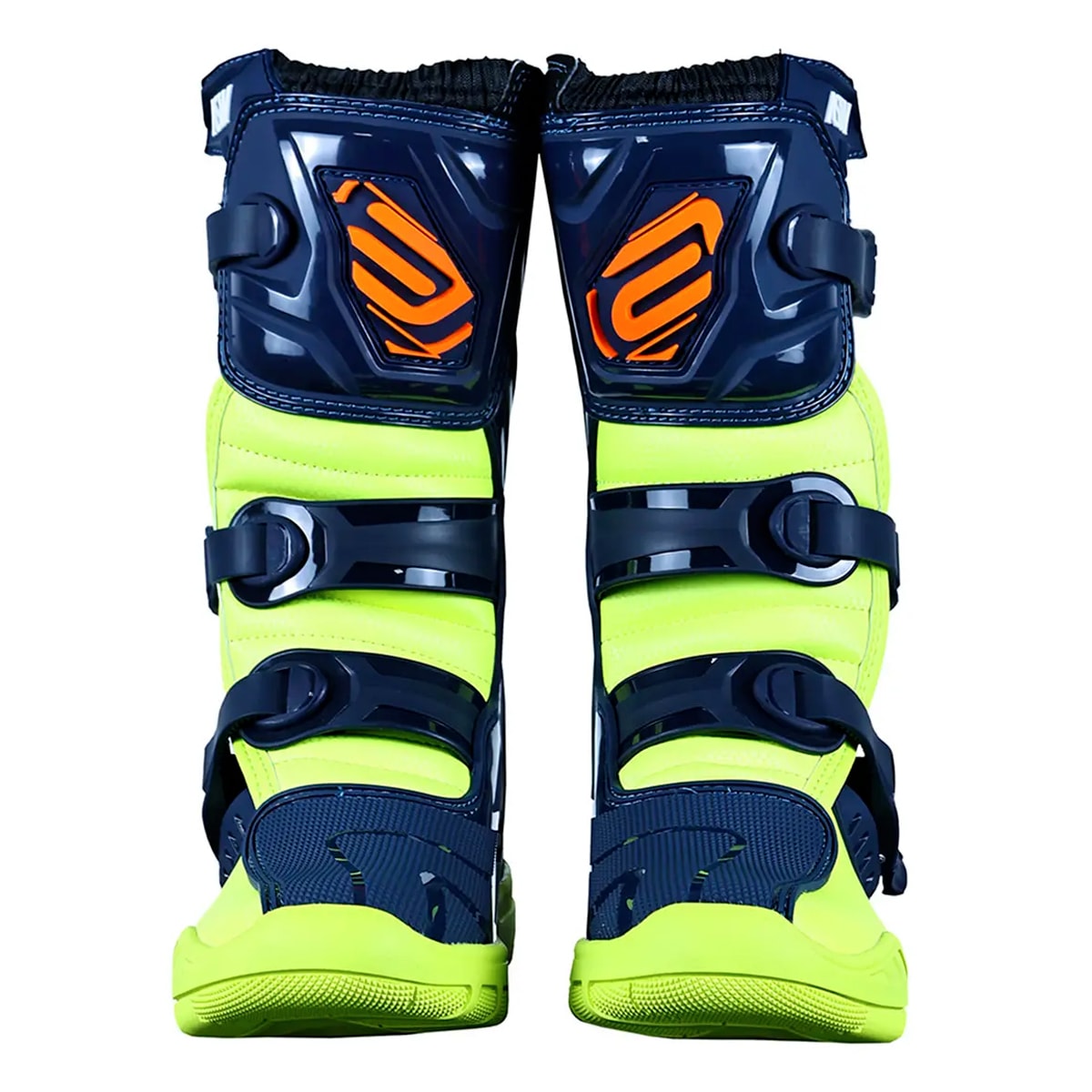 Segunda imagem do produto Bota Infantil Asw Kids Amarelo Fluor