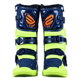 Segunda imagem do produto Bota Infantil Asw Kids Amarelo Fluor