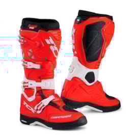 Segunda imagem do produto Bota Infantil Tcx Comp Evo 2 Michelin Vermelho Branco