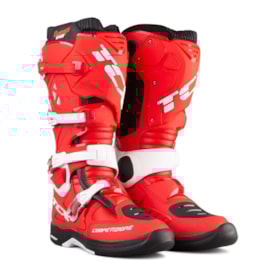 Bota Infantil Tcx Comp Evo 2 Michelin Vermelho Branco