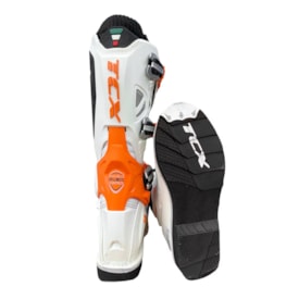 Segunda imagem do produto Bota Infantil Tcx Comp Evo Branco Laranja