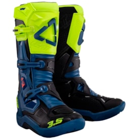 Bota Leatt 3.5 Azul Verde