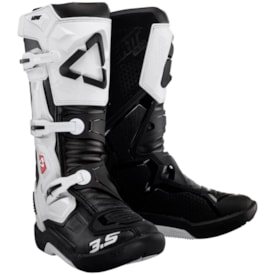 Bota Leatt 3.5 Preto Branco