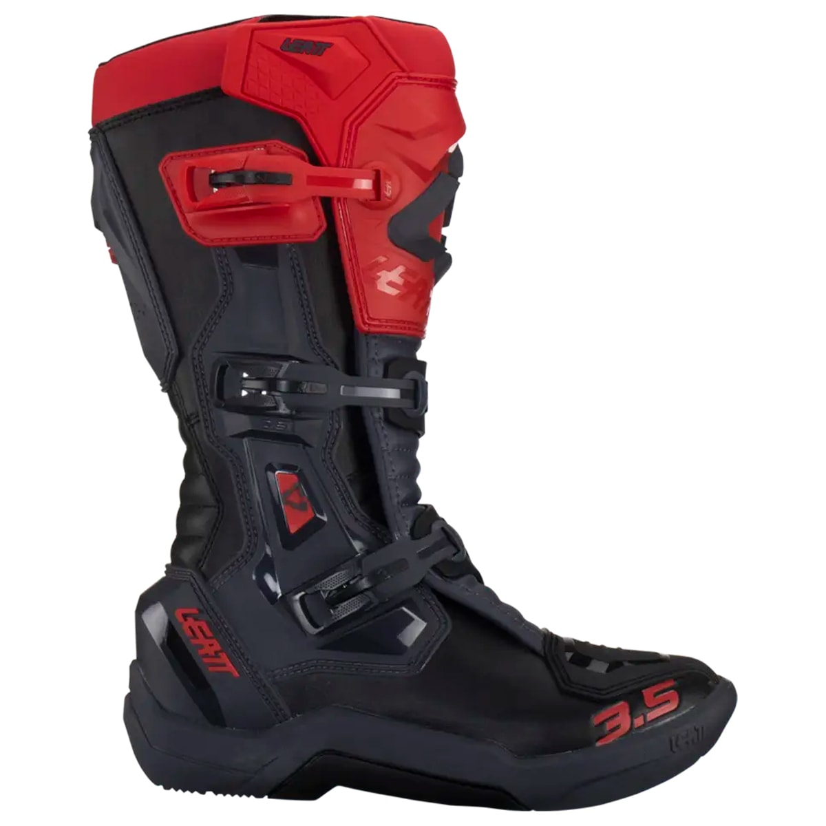 Bota Leatt 3.5 Preto Vermelho