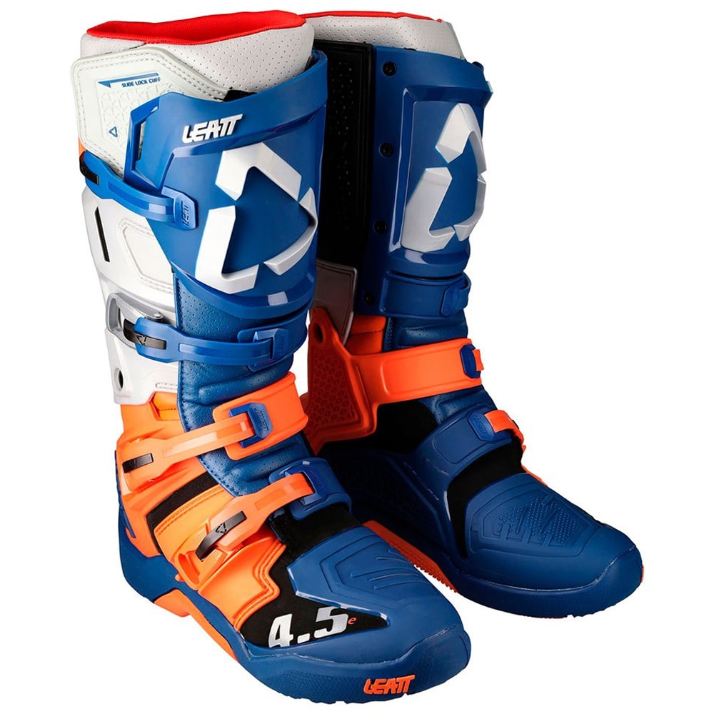 Bota Leatt 4.5 Enduro Laranja Azul
