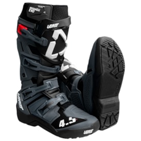 Segunda imagem do produto Bota Leatt 4.5 Hydradri Preto Grafite