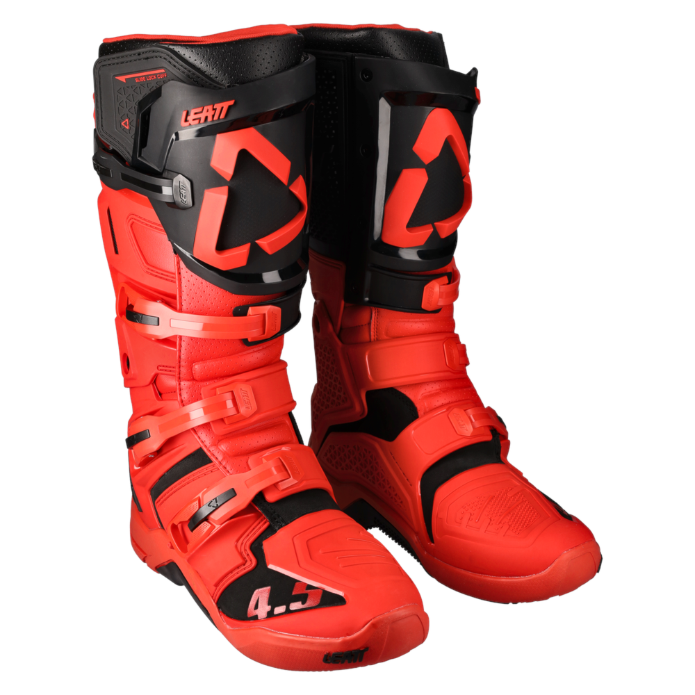 Bota Leatt 4.5 Vermelho Preto