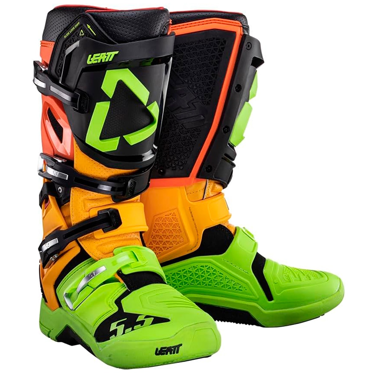 Bota Leatt 5.5 Flexlock Citrus