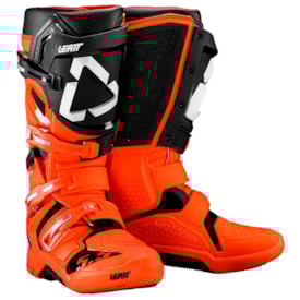 Bota Leatt 5.5 Flexlock Laranja Preto