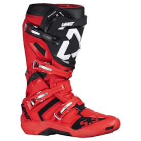Segunda imagem do produto Bota Leatt 5.5 Flexlock Vermelho Preto