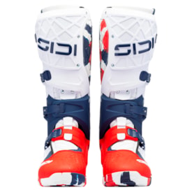 Segunda imagem do produto Bota Sidi Crossair X Branco Azul Vermelho