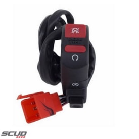 Botão Interruptor de Partida Scud Bros Nxr 150