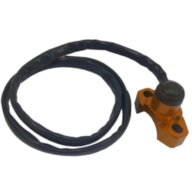 Botão Mata Motor Corona Laranja