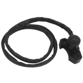 Botão Mata Motor Corona Preto