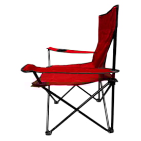 Segunda imagem do produto Cadeira Camping Dobrável Trilha Velocross Mxhp Vermelho