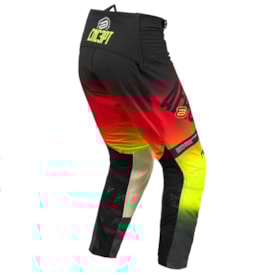 Segunda imagem do produto Calça Asw Concept Future Preto Vermelho Amarelo Fluor
