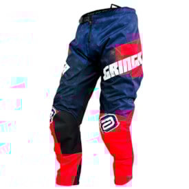 Calça Asw Image Gringa Mx Azul Vermelho