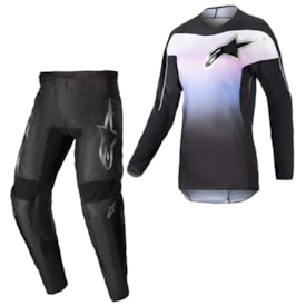 Calça e Camisa Alpinestars Fluid Stella 23 Preto