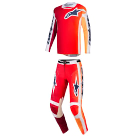 Segunda imagem do produto Calça e Camisa Alpinestars Racer 26 Portl Multicolor