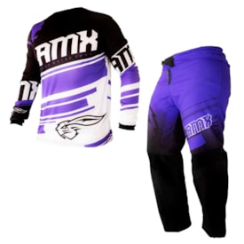 Calça e Camisa Amx Classic 22 Roxo