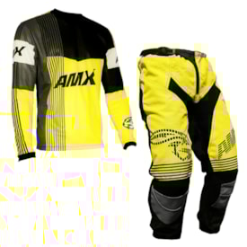 Calça e Camisa Amx Prime Mx 22 Amarelo