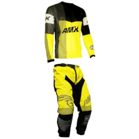 Segunda imagem do produto Calça e Camisa Amx Prime Mx 22 Amarelo