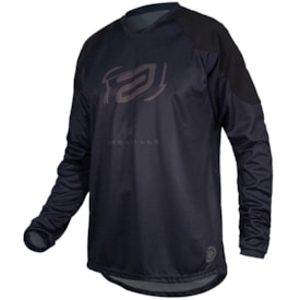 Segunda imagem do produto Calça e Camisa Asw Armadillo 23 Preto com Bolso Trilha Enduro