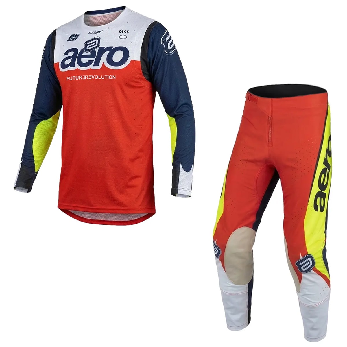 Calça e Camisa Asw Concept Embrace Vermelho Azul