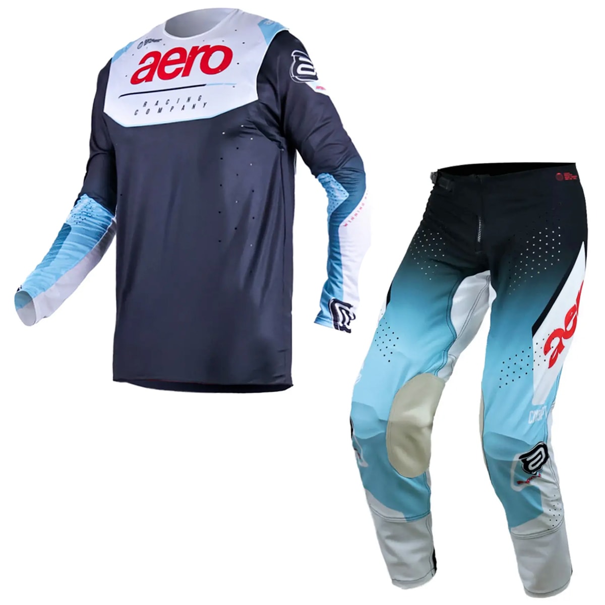 Calça e Camisa Asw Concept Genesis 26 Preto Branco Azul