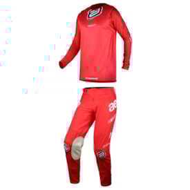 Segunda imagem do produto Calça e Camisa Asw Concept Iris 26 Vermelho