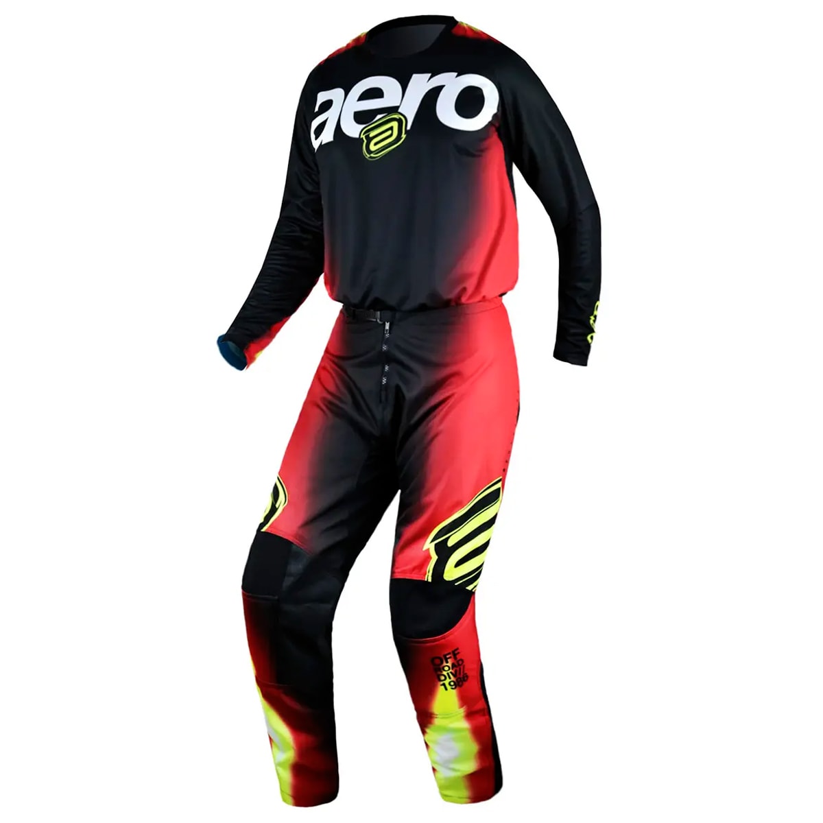 Calça e Camisa Asw Image Elysium 2026 Vermelho Preto