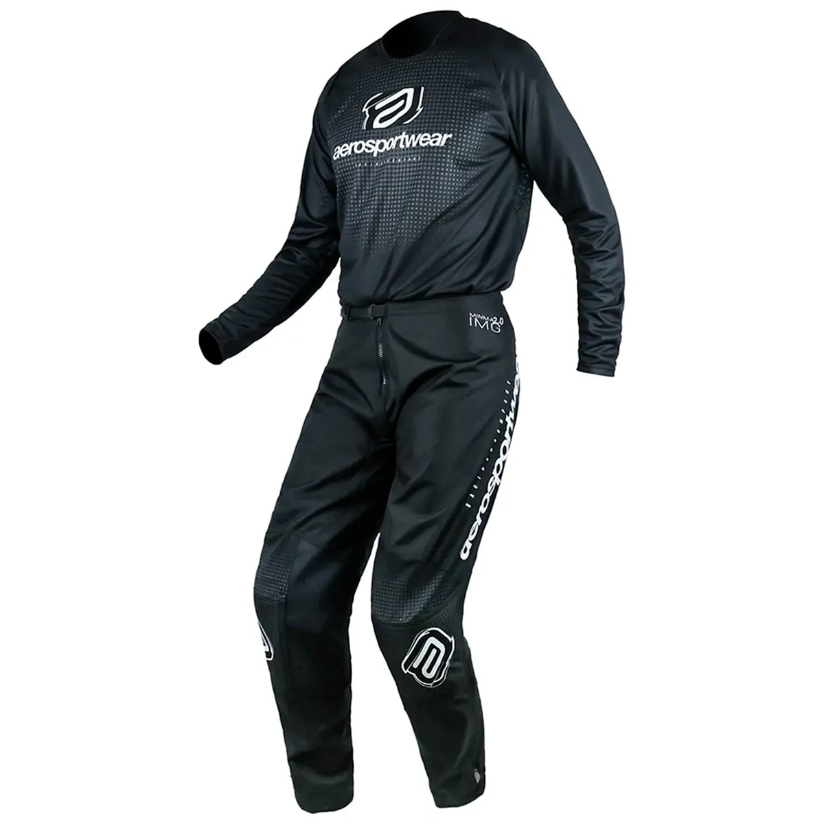 Segunda imagem do produto Calça e Camisa Asw Image Minimal Preto