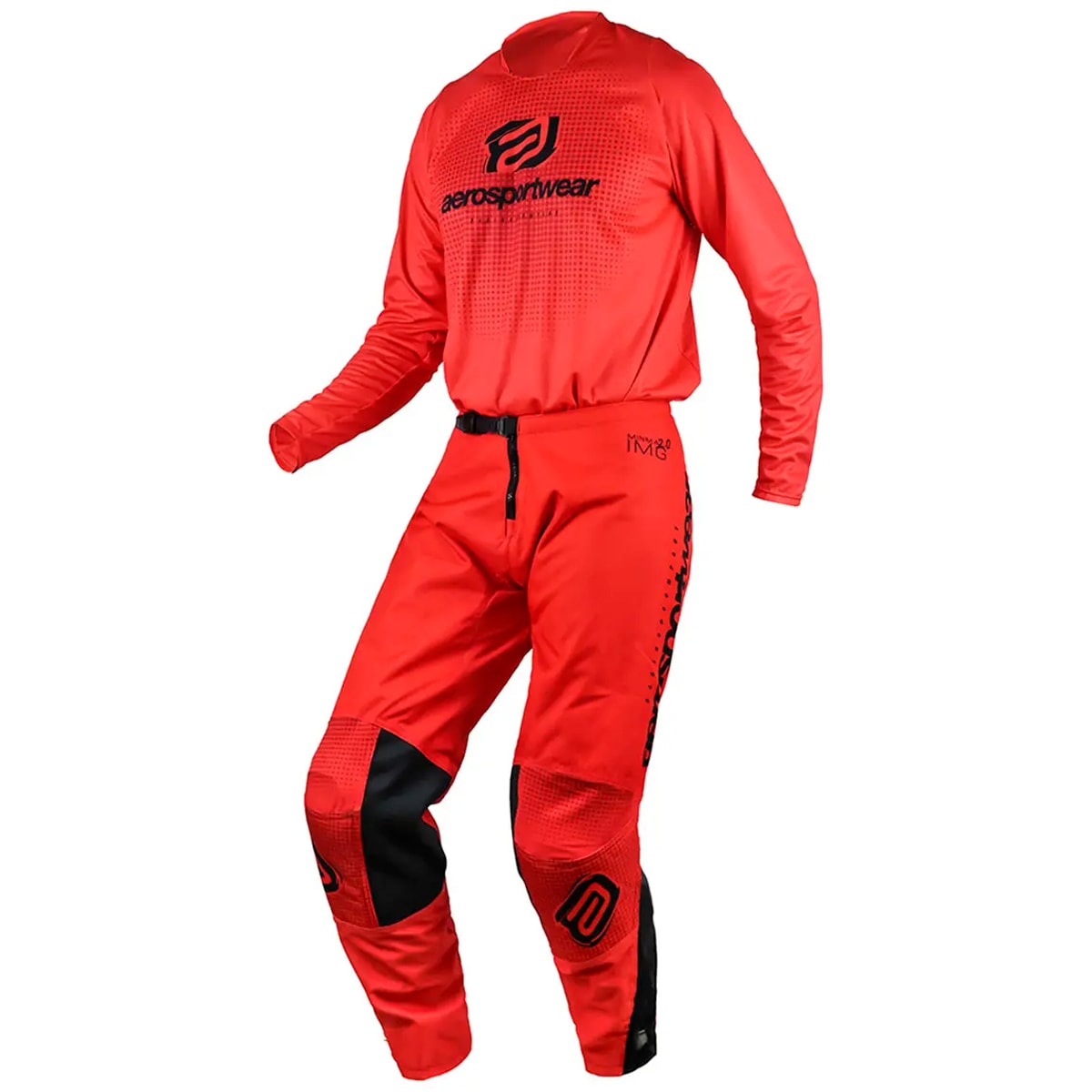 Segunda imagem do produto Calça e Camisa Asw Image Minimal Vermelho