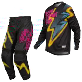 Calça e Camisa Feminina Asw Image Divide Chumbo