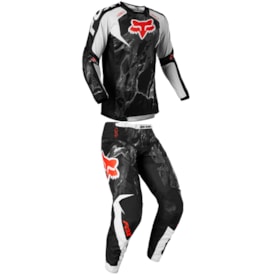 Segunda imagem do produto Calça e Camisa Fox 180 Karrera Preto