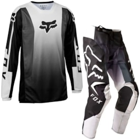 Calça e Camisa Fox 180 Leed Preto