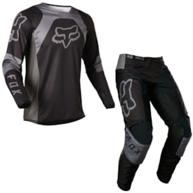 Calça e Camisa Fox 180 Lux Preto