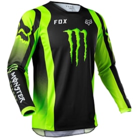 Segunda imagem do produto Calça e Camisa Fox 180 Monster Preto