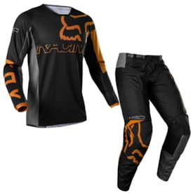 Calça e Camisa Fox 180 Skew Preto