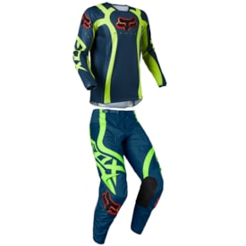 Segunda imagem do produto Calça e Camisa Fox 180 Venz Azul