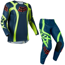 Calça e Camisa Fox 180 Venz Azul