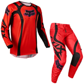 Calça e Camisa Fox 180 Venz Vermelho