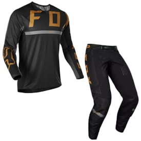 Calça e Camisa Fox 360 Merz Preto