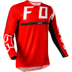 Segunda imagem do produto Calça e Camisa Fox 360 Merz Vermelho