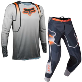 Calça e Camisa Fox 360 Vizen Cinza