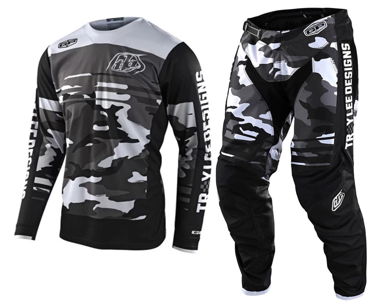 Calça Gp Troy Lee Formula Cinza Preto