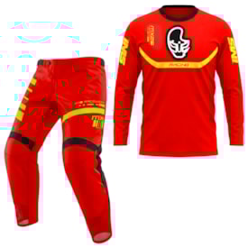 Calça e Camisa Ims Mx 26 Vermelho