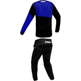 Segunda imagem do produto Calça e Camisa Ims Mx Azul Preto