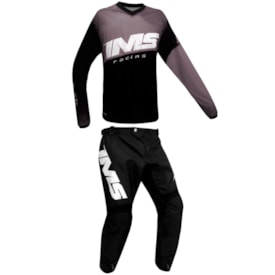 Calça e Camisa Ims Mx Cinza Preto
