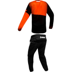 Segunda imagem do produto Calça e Camisa Ims Mx Laranja Preto